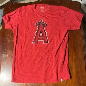 Anaheim Angels 47 Brand Slub T-Shirt Small